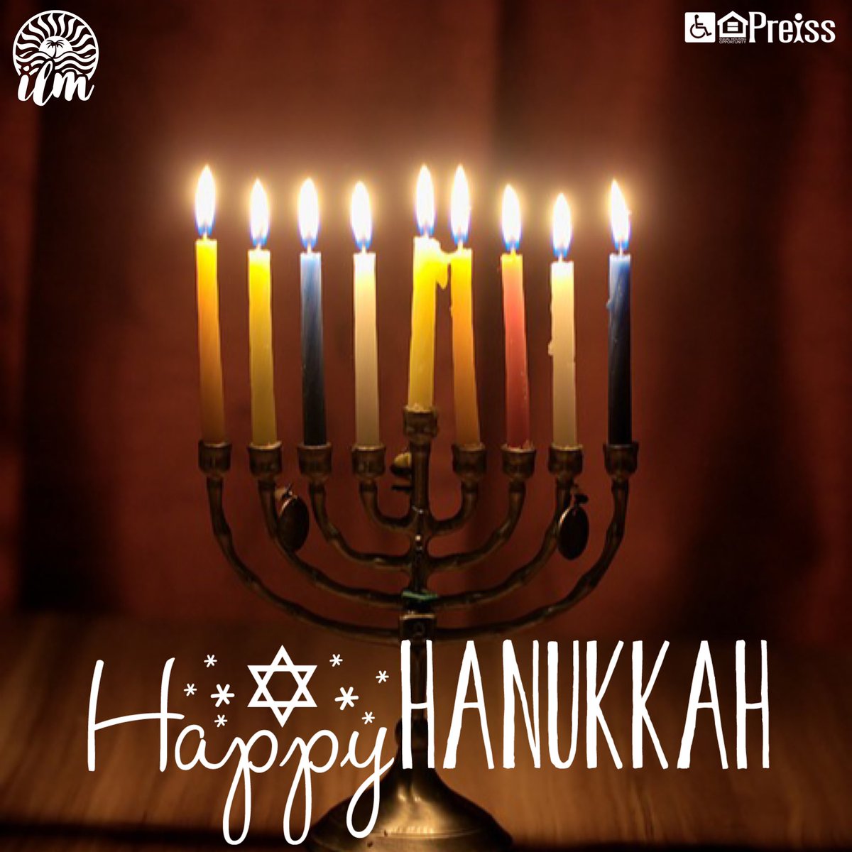 Happy Hanukkah from ILM student living!