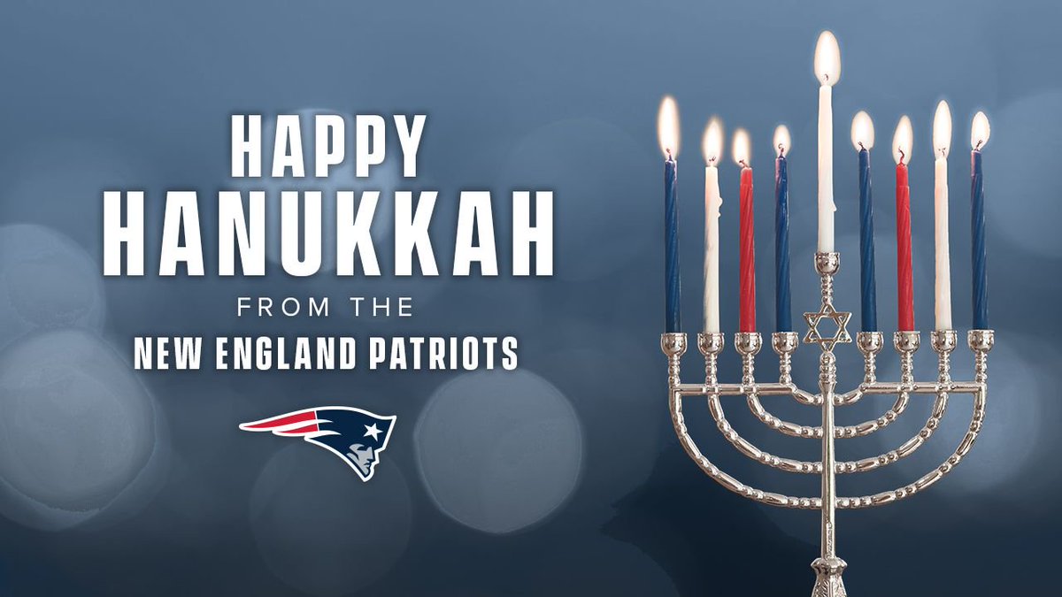 TheSwordFace2's tweet photo. @Patriots: Wishing a very #HappyHanukkah to all those who celebrate! https://t.co/FRwRa0qo0t

https://t.co/KK4ikbAtYz
