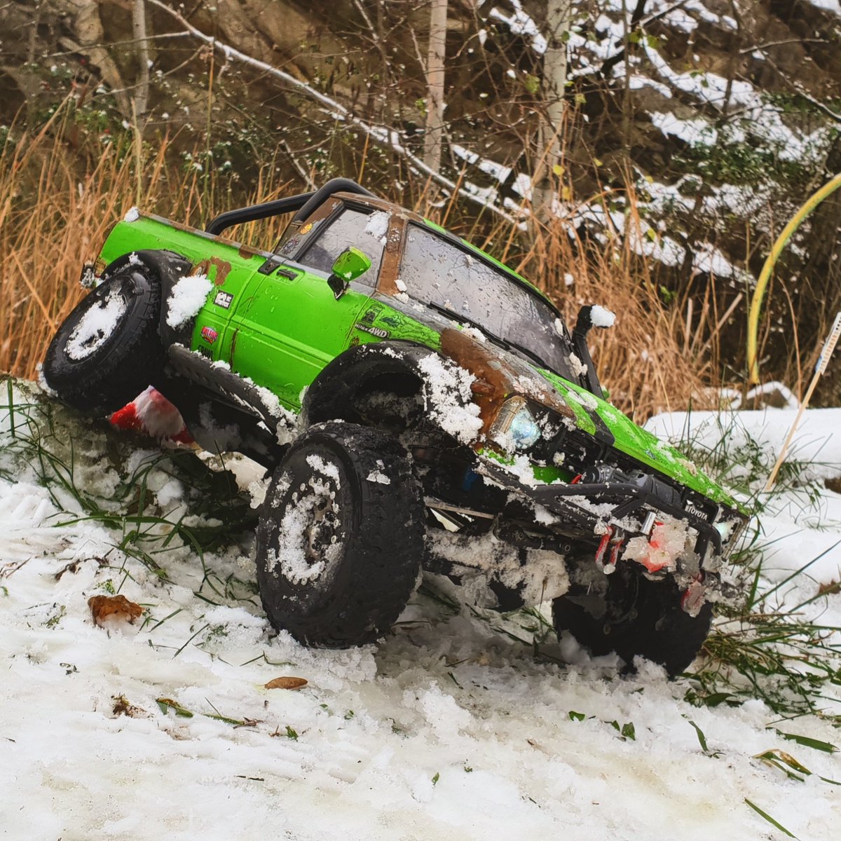 RemoteAddicted's tweet photo. It's fresh, exciting 🎶
Fantastic ReconG6 Birthday Bash
#rc #recong6 #birthdaybash #snowmadness #axial #axialracing #scx10 #toyota #hilux #axialscx10 #yota #pitbulltires #pbx #tamiya #rc4wd #rclove https://t.co/K7ry5elJ1R
