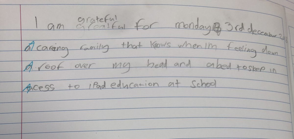 Whanau 1516 kick starting our day and week by taking the time to notice and reflect on the things we are grateful for. Loved reading the responses from our tamariki <a href="/WinningDarren/">Darren Kiwi</a>. #takpschool