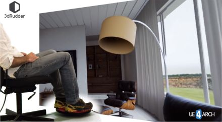 3dRudder_FR's tweet photo. 🏡 #visitevirtuelle avec votre 🌞#controllerVR @3dRudder 🌞 #VR ! Plus besoin d'avoir un cours de pilotage pour vos clients !!! #SeriousGames #HtcVive #archviz #ue4 #ue4arch #interior #design
➡️ https://t.co/eWMHhg1wim https://t.co/ORoCRFvUSJ