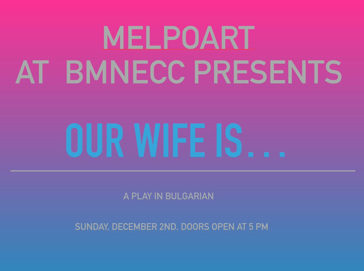 BMNECC's tweet photo. Looking for something different to do tonight? How about a scrumptious dinner followed by a play all under our roof? #Pittsburgh #WestHomestead #theater #Comedy @BMNECC https://t.co/keUrGCELZB