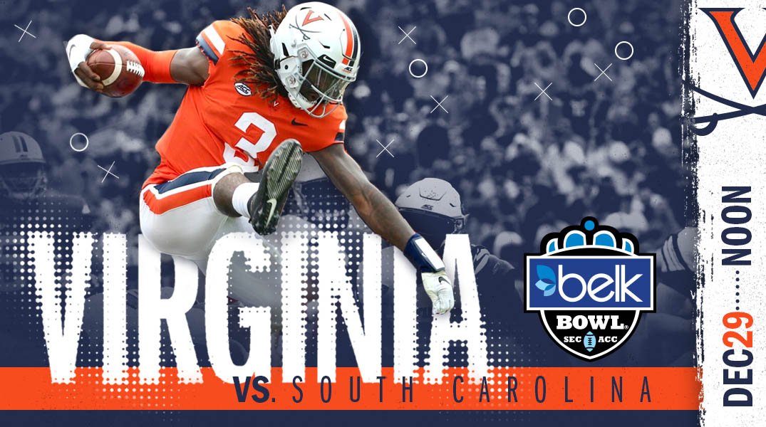 Hoos will face <a href="/GamecockFB/">South Carolina Football</a>
in @BelkBowl
Details: wahoowa.net/2Q5DhW4
Bowl Info &amp; Tix: wahoowa.net/UVABelkBowl