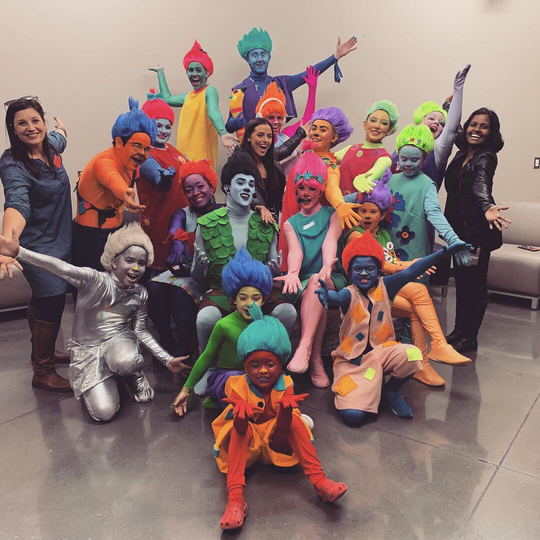thilinicate's tweet photo. It was an absolute joy &amp; privilege to work with this amazing &amp; talented crew of performers. They’re ALL raised/rooted at @txcelebration &amp; used their platform to give God glory. 
#trolls #christmasatthemovies https://t.co/voqrYJ5BT1