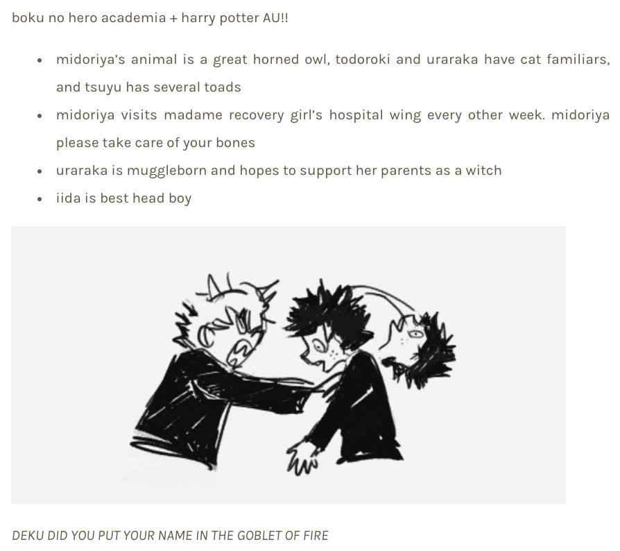 BNHA/harry potter AU i drew from a few months ago –– a comic and some headcanons  (੭ˊ͈ ▽ˋ͈)⊃━☆゜.*・。゜ .

bakugou's definitely a gryffindor but i'm not sure about midoriya and the others hmmm 
#bnha #bnhaart #bokunoheroacademia #myheroacademia 