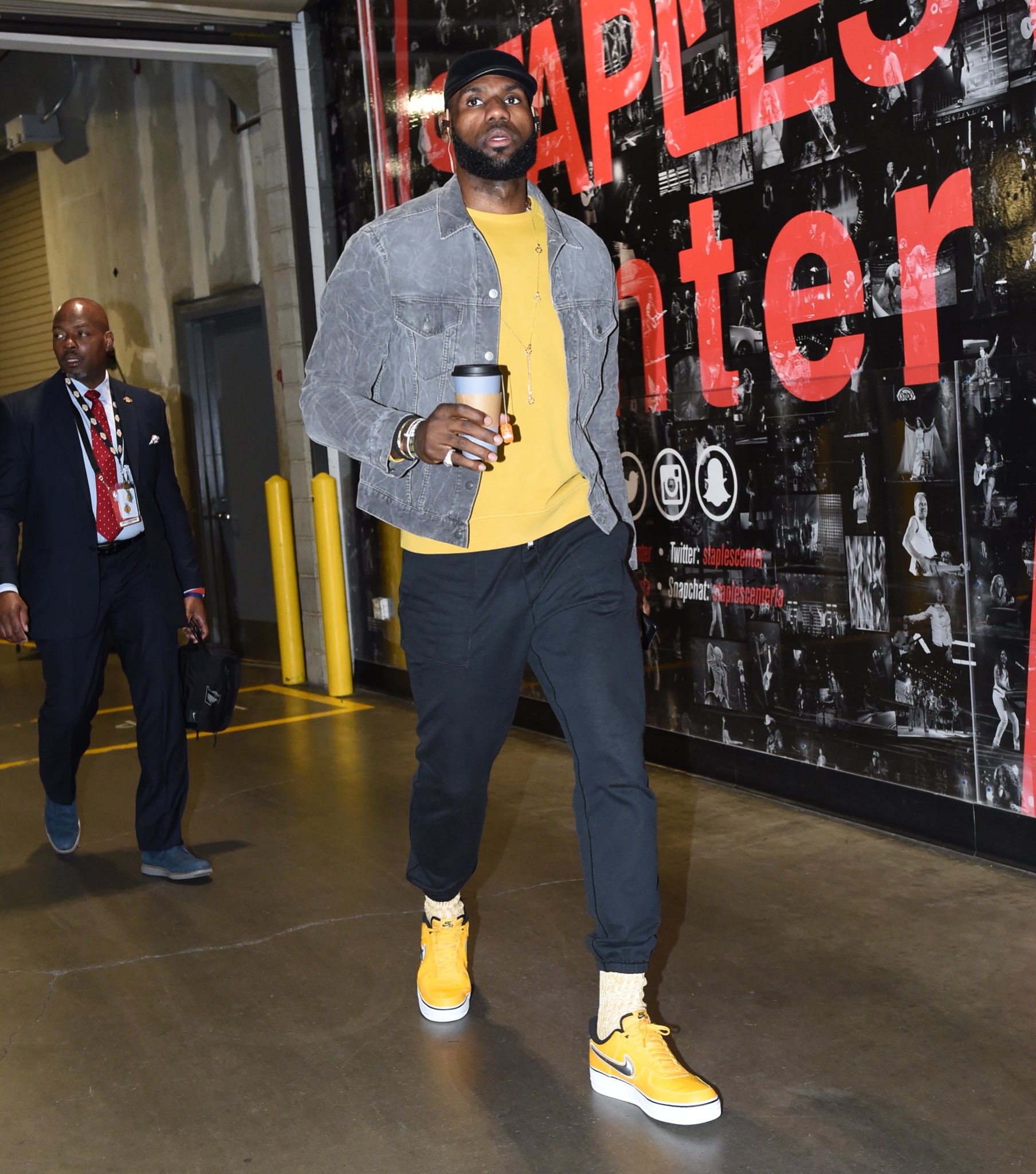 Complex Sneakers on X: .@KingJames arrives for Game 5 in “MoMA