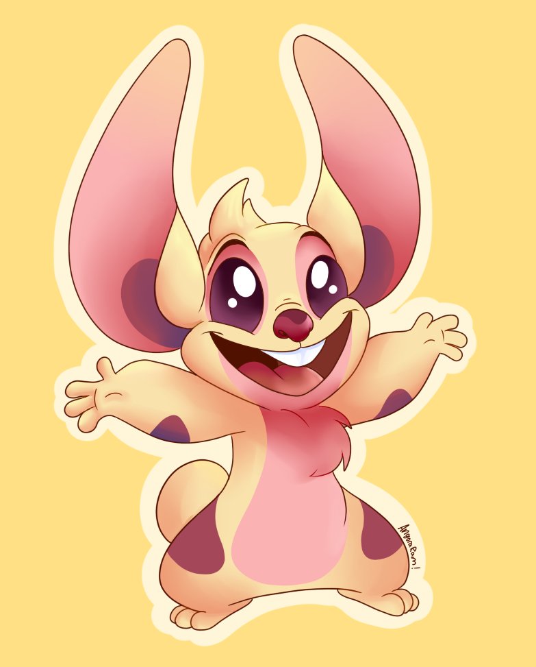 AngoraRam's tweet image. Abra kadabra!🎉 Finally uploading some of my #LiloandStitch art! This time with Houdini, one of Stitch's cousins!

#illustration #fanart #disney #stitch