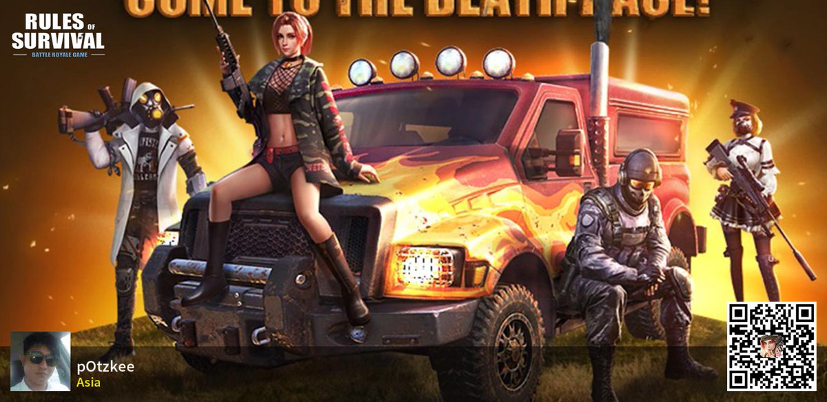papOtzkee's tweet photo. HBD to Me!
#RulesofSurvival https://t.co/ugzdt5f7wH