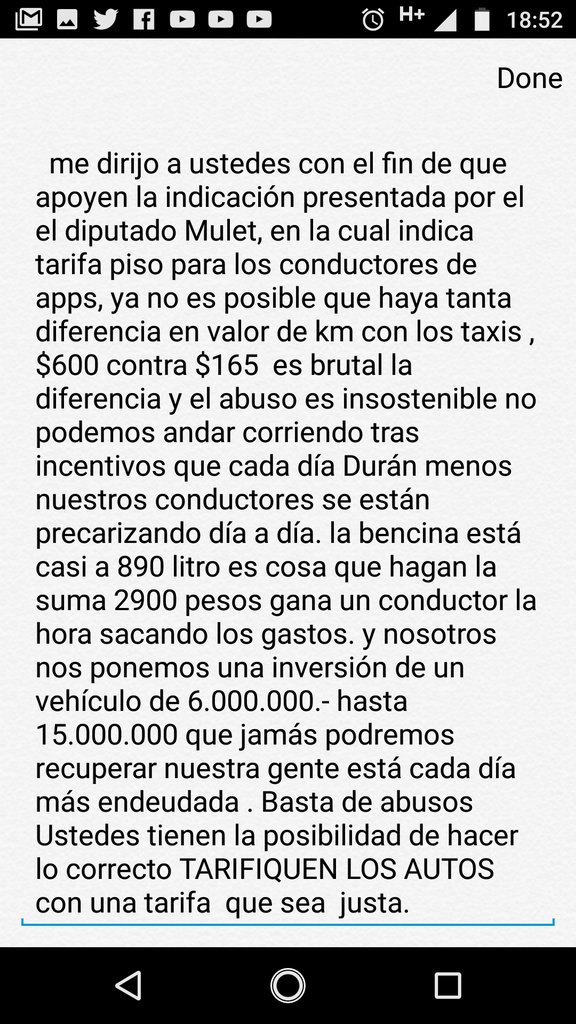 DanielaSaba12's tweet photo. @jennyalvarezv @Dani_Cicardini @amoralajusticia @GarciaDiputado @Muletjaime @perezlahsen @KarimBianchi @nonaossandon @DiputadoSabag @DiputadoVenegas @marcos_ilabaca @alinco_rene @CamaraDiputados @Senado_Chile @ACUAChile1 @agecopvr  gremios unidos agecopvr ,ACUA y Temuco y Antofa https://t.co/5J8ASa5B7n