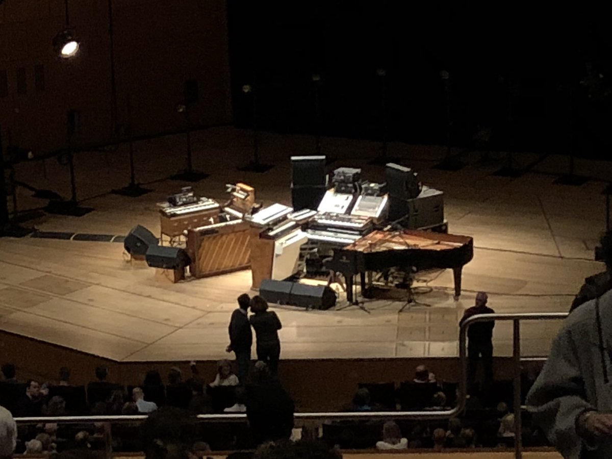 Yesterdays before-the-concert pic of <a href="/nilsfrahm/">Nils Frahm</a> in Munich...  #crazy #solo #somethingelse