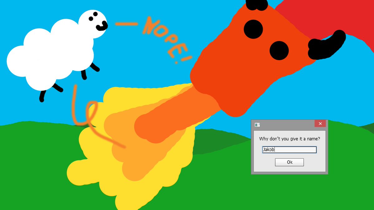 skodone's tweet photo. So my dear frieng @Jakob_Lindner rly did make a #LDJAM  Game in #photoshop !! But I broke it somehow... well :D #gamedev #indiedev #gamejam #ldjam43 https://t.co/1sDPszas12