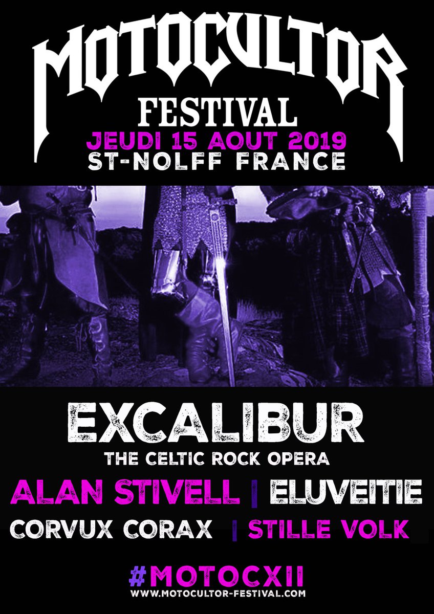 MotocultorFest's tweet photo. ___ #MOTOCXII ___
Deux nouveaux noms pour la soirée du jeudi 15 août 2019 ...
#ELUVEITIE et #STILLEVOLK
@eluveitie @MotocultorFest
Billetterie @digitick : https://t.co/K76E02OcER https://t.co/h4AdHXjG6F