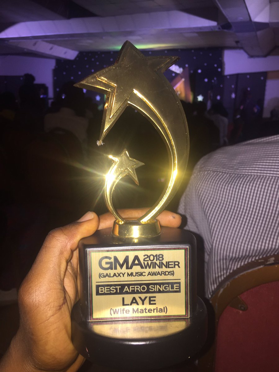 thereallaye1's tweet photo. She came home with me. Thanks for voting for me!!!

#GMA2018 
#layexperience https://t.co/A9KMN2c5Ny