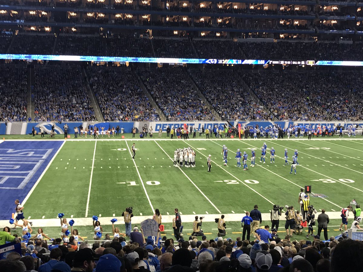 One of the best parts of living in the #519 is having seasons tickets to the Detroit Lions #detroitlife