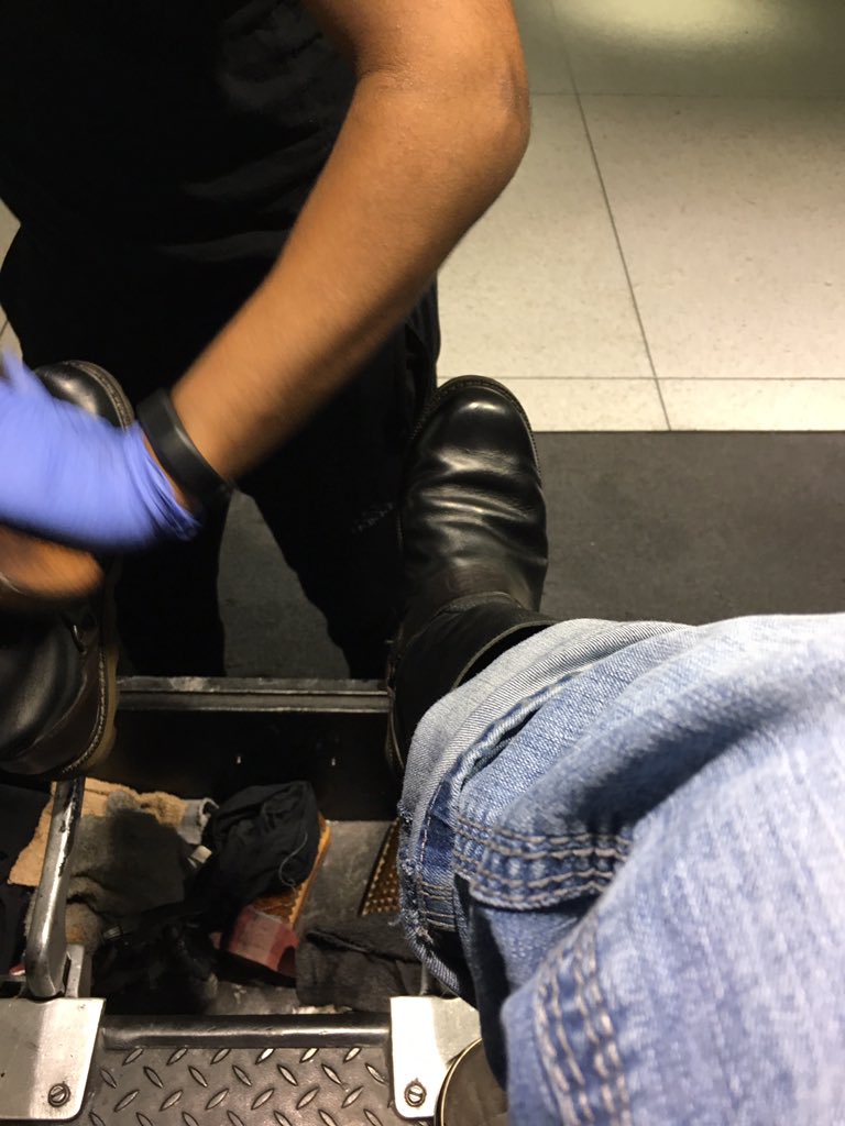 jamawaters's tweet photo. Getting these boots ready for #Nashville #thesebootsweremadeforworking https://t.co/y35ukRmRGo
