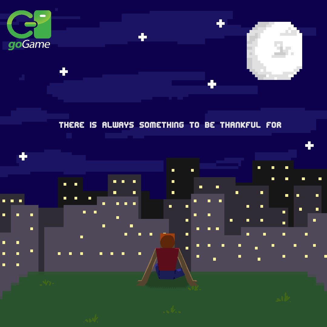 gogame's tweet image. It's that time of the year again when we look back on all the good times we had for the year. Let's not forget to be thankful for the little things, goGetters. ^_^

Share us about something you are most grateful for this year! ^_^

#goGame #goGetter