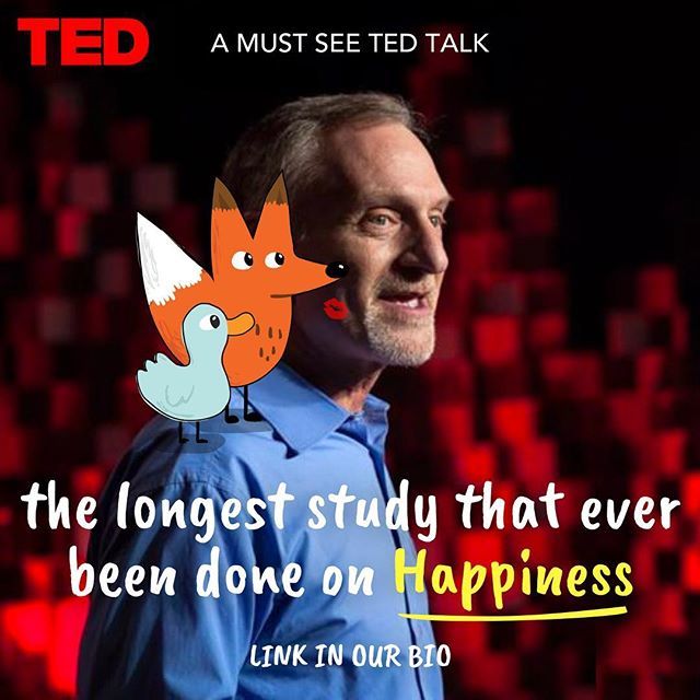 TheCatbears's tweet photo. Can you guess what is the one thing that truly makes us happy? This amazing must-see TED Talk of Robert Waldinger show the findings of a 75-year-old Harvard study, the longest ever been done on Happiness. Thanks Robert! 😘
.
⚡️Link to the video on our… https://t.co/nmbMBwl2Gg https://t.co/bpXYTzpf1G