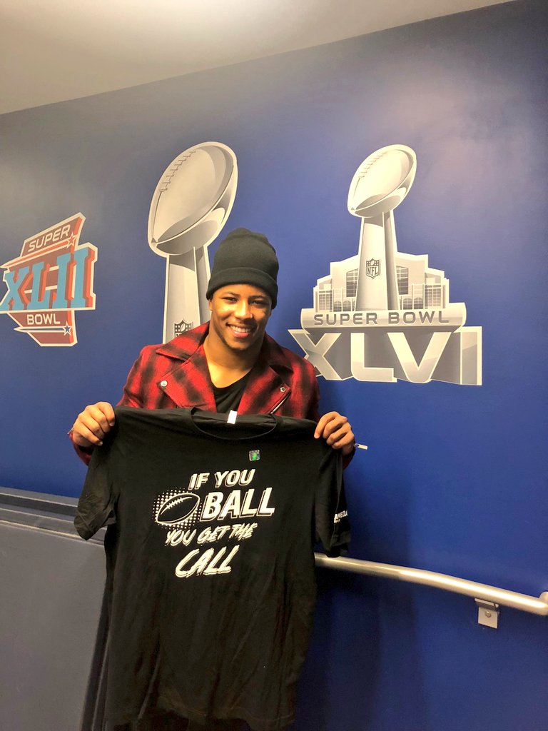 <a href="/saquon/">Saquon Barkley</a> Balled so he got the call. #TRUTH <a href="/nflnetwork/">NFL Network</a> #GamedayPrime