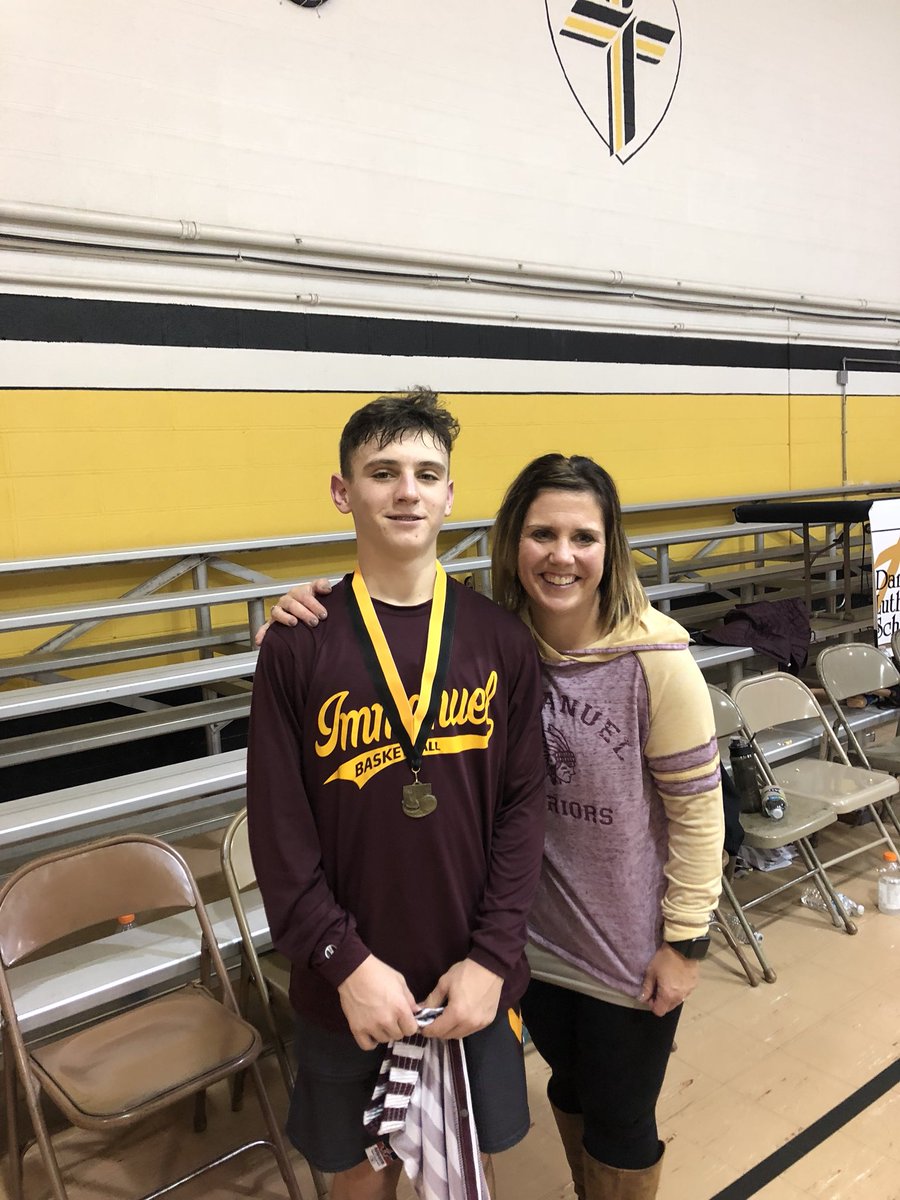 BLongmeier's tweet photo. Immanuel Lutheran 8th Grade boys are Danville tourney champs 🏀🏆🥇@SEYMOUROWLS1 @SeymourHoops https://t.co/mZzaQiV72L
