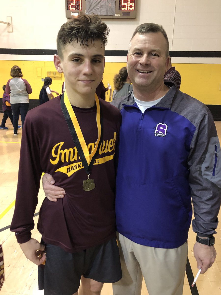 BLongmeier's tweet photo. Immanuel Lutheran 8th Grade boys are Danville tourney champs 🏀🏆🥇@SEYMOUROWLS1 @SeymourHoops https://t.co/mZzaQiV72L