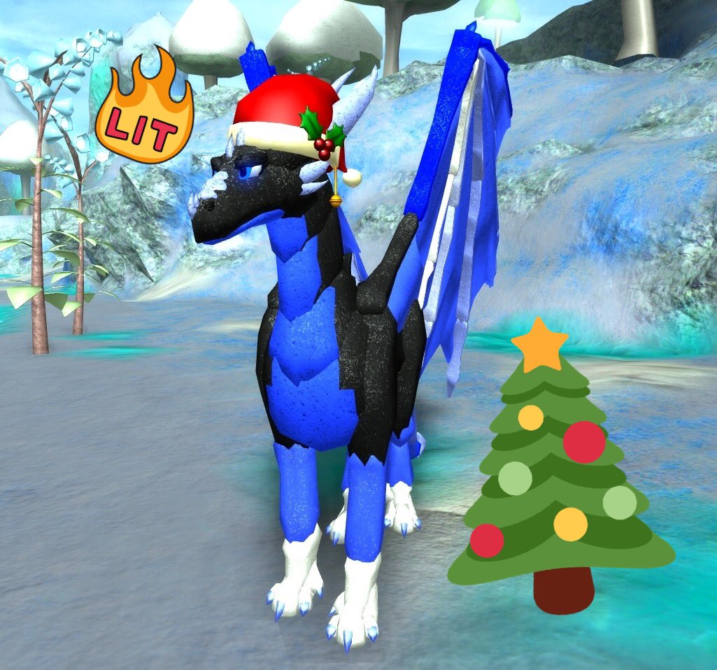 Shyfoox On Twitter Santa Hat Now Out In Dragons Life Try To Find It - how to fly in roblox's dragon's life