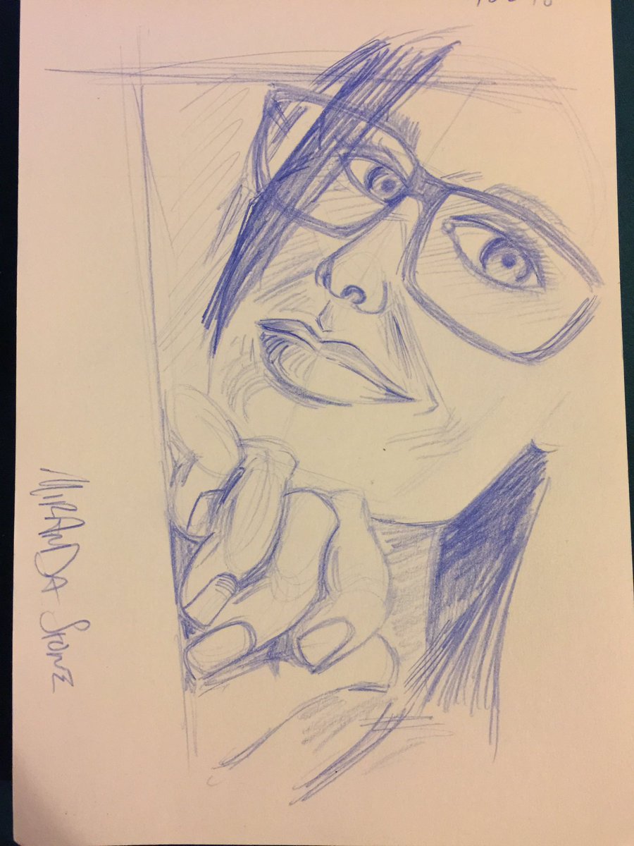 Samuraiox's tweet photo. Day 2: #SHEcember - @SMirandaStone #Thanos sketchcard, and a drag race for #DigiDecember! Gaining more confidence the more I draw!!! https://t.co/SS58v2c1DJ