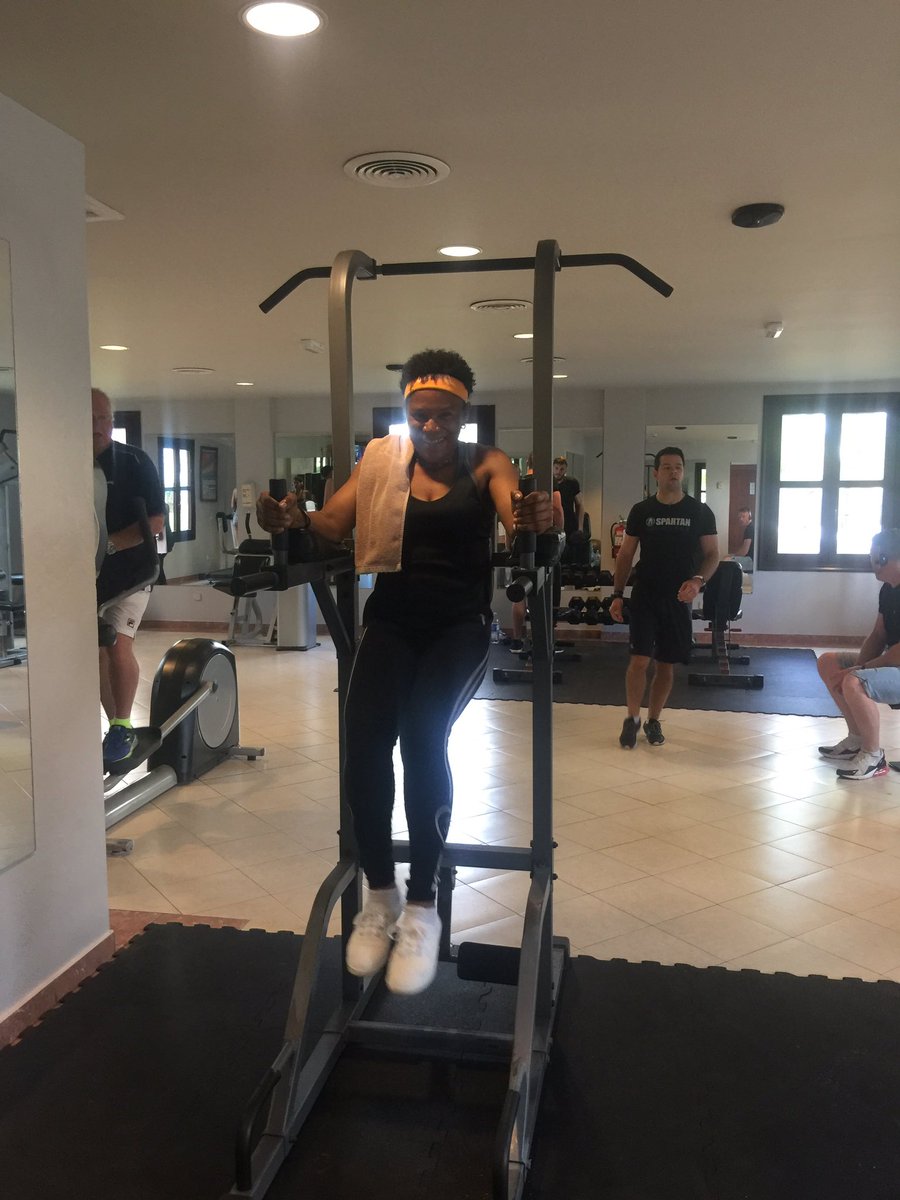 HealthDonnas's tweet image. It’s all about today at Riu gym. Core building . Fitness and good health. Friends and family liming and having a great time. #riugym #corebuilding #musclestrengthening #healthyyou #fitness #friends #family #liming