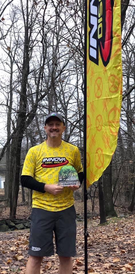 SpotsyDiscGolf's tweet photo. Congratulations #teamminnova Ambassador Bob @golfnbob Cannon 2018 Bluemont Bruiser Pro Master #DiscGolf Champ! #innovadiscs #rvadisclife #WinnerWinnerChickenDinner https://t.co/4cJekO4nxp