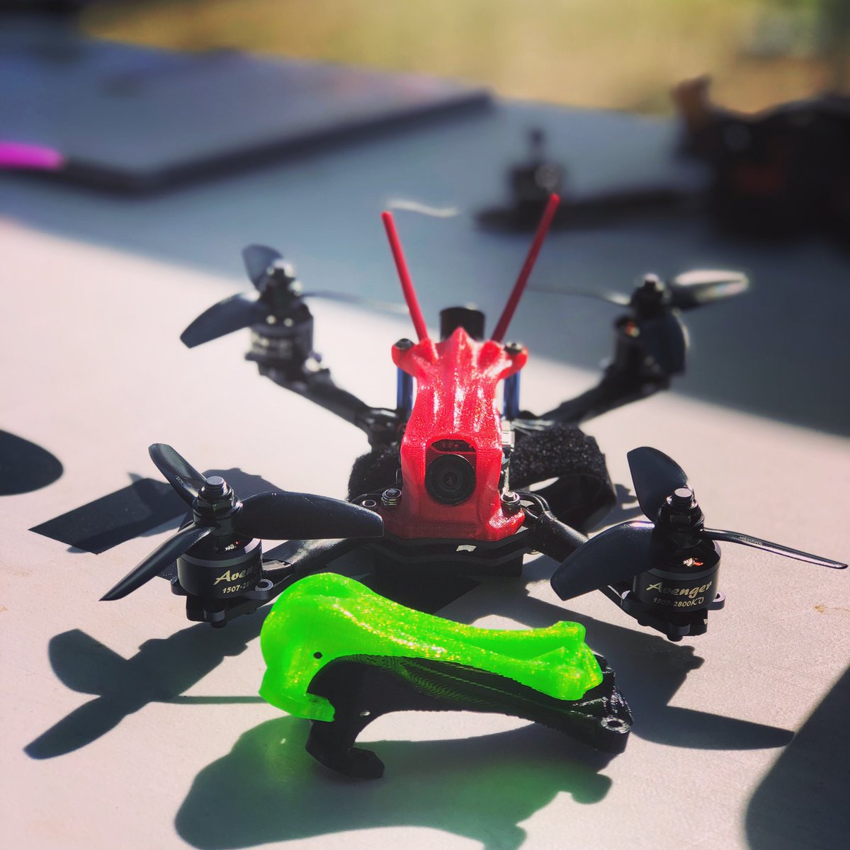 The 3” Volk is coming to a fleet near you!!! 
#3inch #fpvracing #multigp #quadcopter #droneaddict