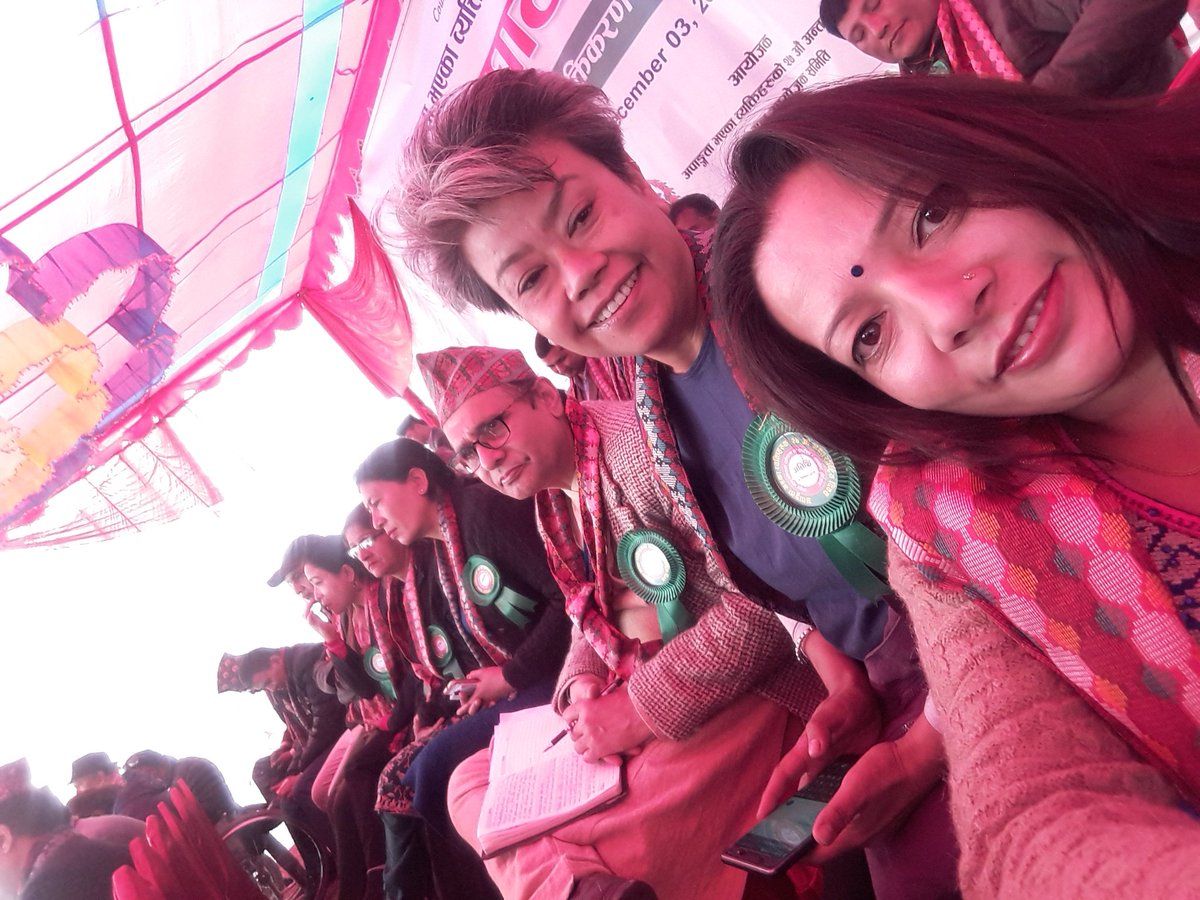 paudel_meena's tweet photo. Happy 27th International day of person with disability #CountMeIncludeMe https://t.co/YcW6U0MlAQ