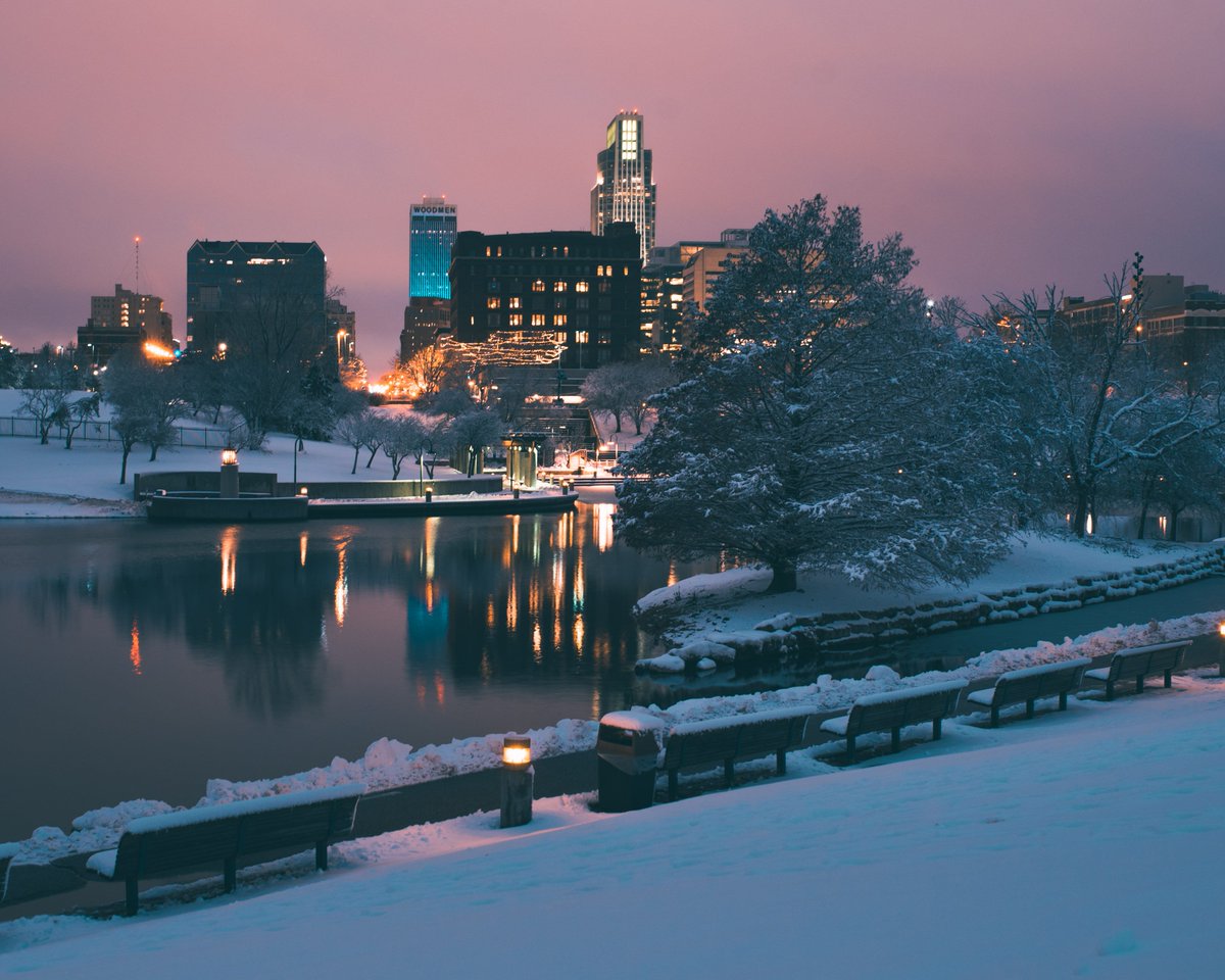 Once again, it's December in Omaha ☃️