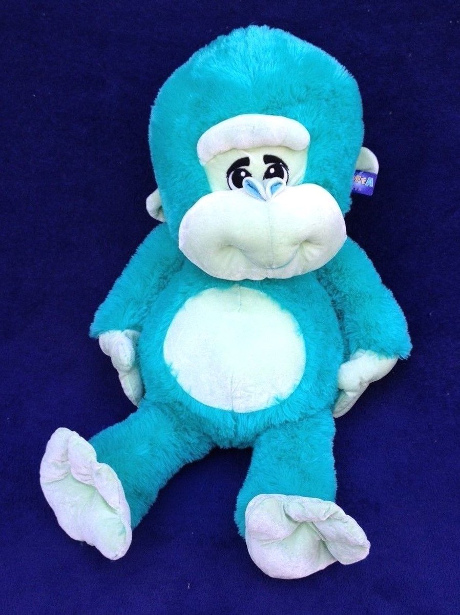 Giant Goffa Turquoise Monkey Plush ebay.com/itm/Giant-Goff…  #canetsy #etsytalents #etsyloves #etsyicon #handmadeonetsy