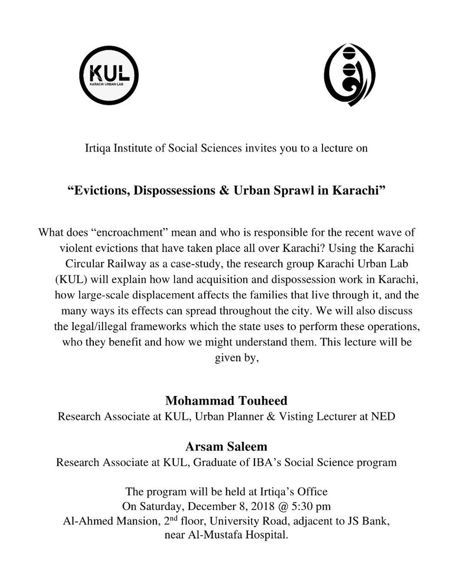 Karachi Urban Lab tweet media