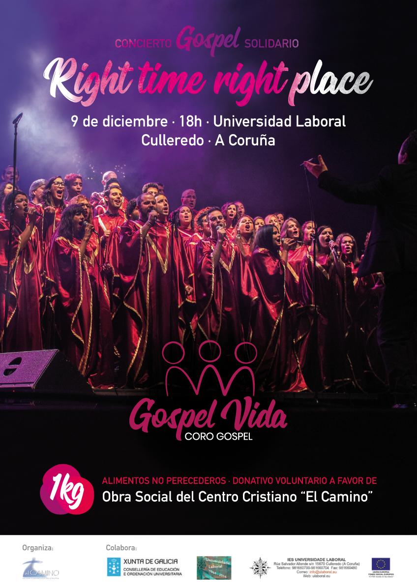 CoroGospelVida's tweet photo. ¡COMPARTE!

Arranca la gira #rigthtimerightplace del #corogospelvida ¡Te esperamos!

#gospelvida #gospelGalicia #solidaridadaritmodegospel #gospel #recogidadealimentos #músicagalicia https://t.co/w4eKdwkinb
