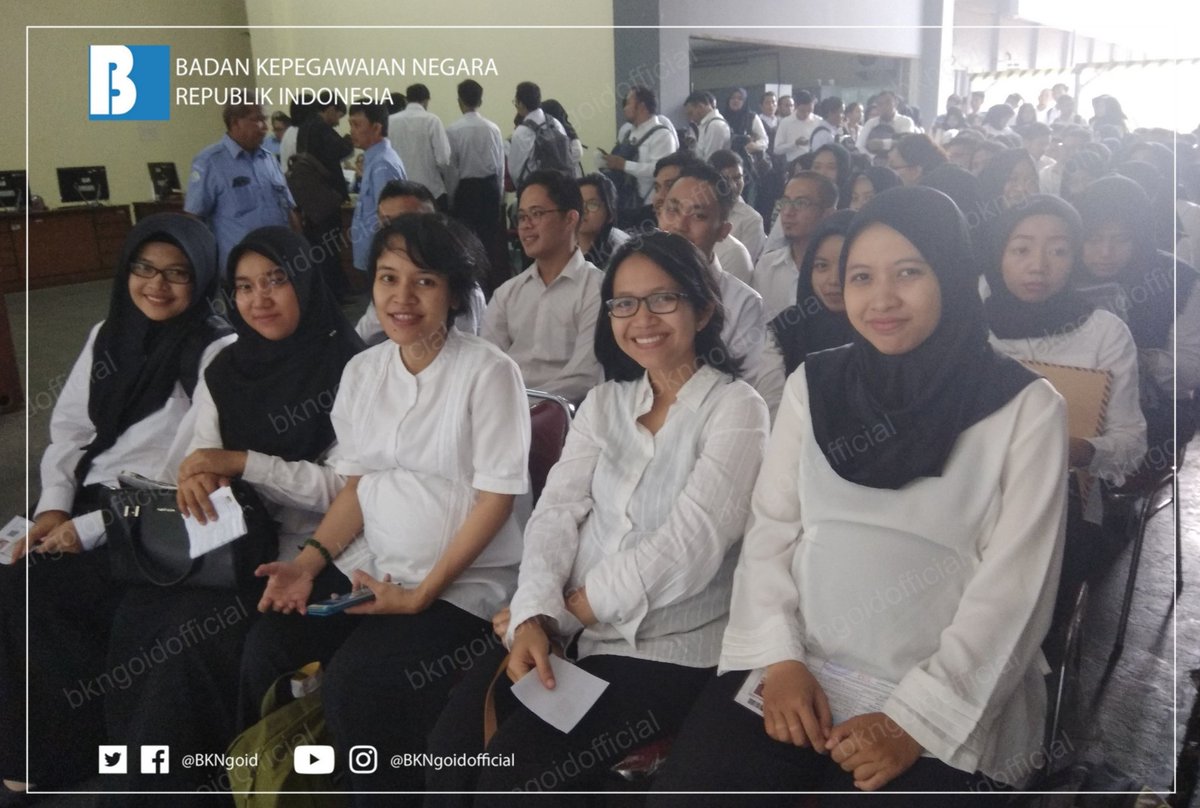 Suasana Ujian SKB CPNS 2018 di Kementerian Kelautan dan Perikanan