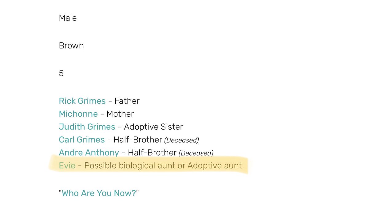 I got really excited for a minute thinking we were about to meet Michonne’s sister. 😳