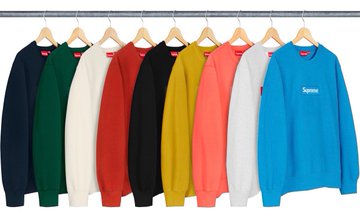 Here's How Quickly Supreme's FW18 Box Logo Crewnecks Sold Out