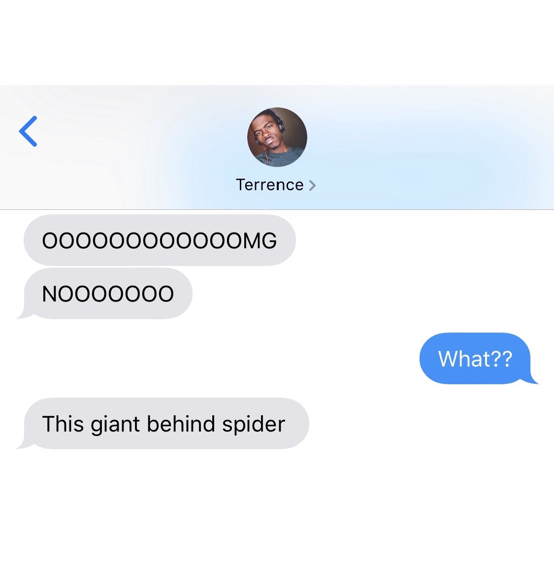 ThomasSanders's tweet photo. Terrence is watching the Harry Potter movies for the first time, and his text reactions to 1 &amp; 2 have been making my day. 😂 https://t.co/18GXRsxuLi