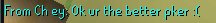 Glad she finally realizes it. @CheyOsrs