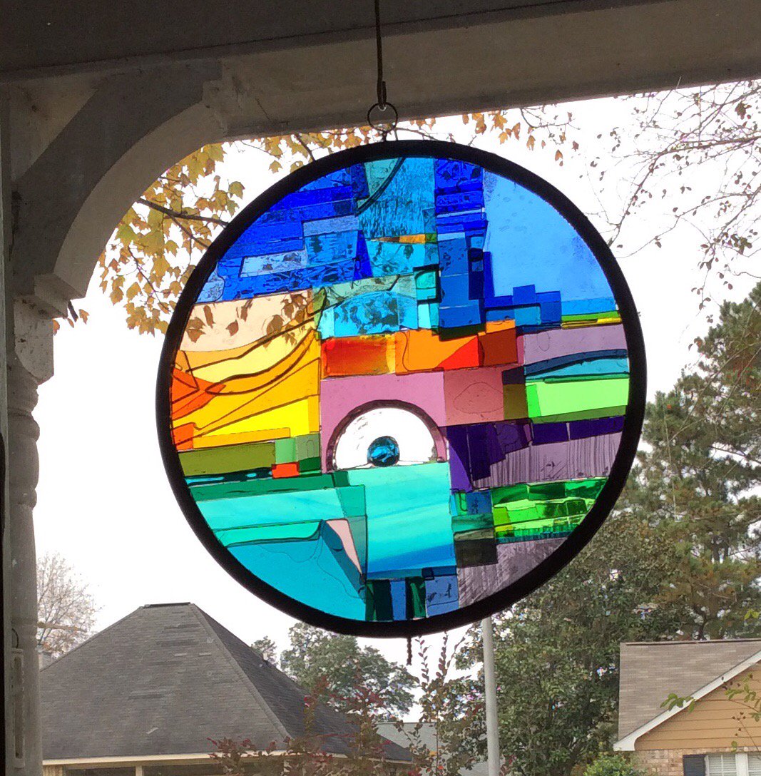 AndersonArtwork's tweet photo. #stainedglass #artglass #originalart #circleoflight #oneofakind #supportlocalartist #shopsmall https://t.co/DRKwRLkITV