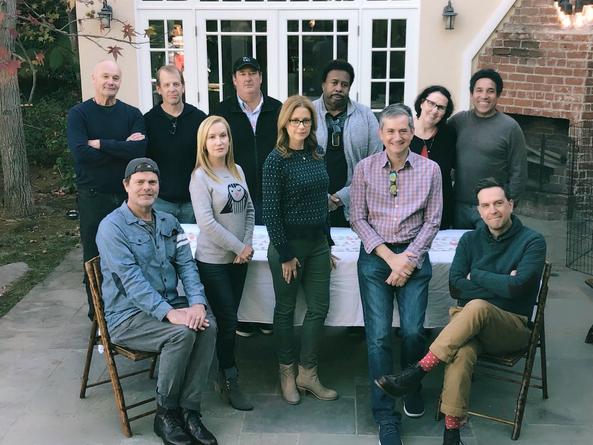 Jenna Fischer (@jennafischer) on Twitter photo 03/12/2018 02:31:05 I had brunch with these oddballs today. Love you #officemates #theoffice I had brunch with these oddballs today. Love you #officemates #theoffice