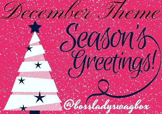 BossLadySwagBox's tweet photo. December Theme is "Seasons Greetings" This time of the year should be about reconnecting with friends &amp; family, tying up loose ends, and let's not forget hustling hard at being a boss. What are your plans for December? What make makes your season bright? Comment below. 👇👇👇👇👇 https://t.co/zLx9GEHPFM