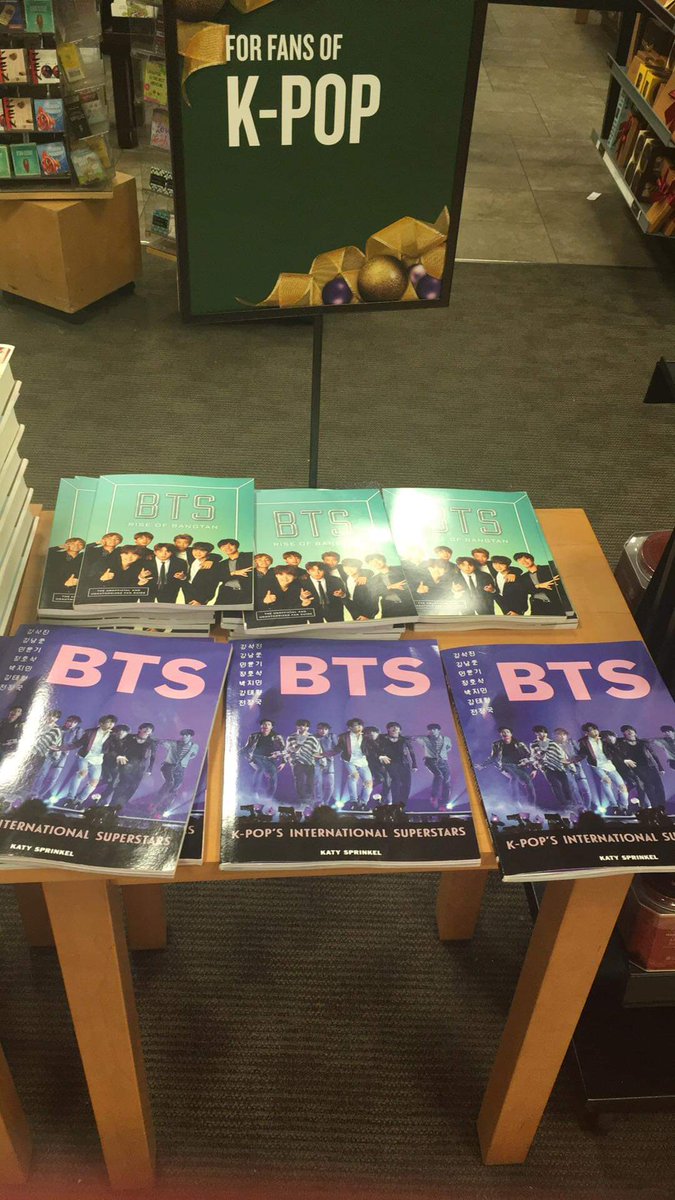 Bts Merch Restocks On Twitter Fyi Spotted At Barnes And Noble