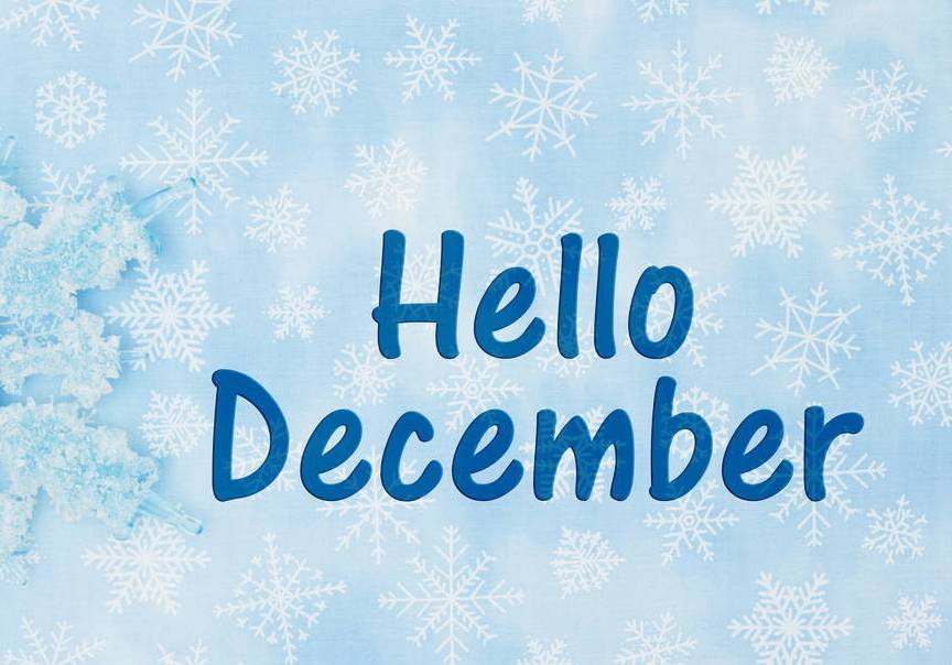 Diercon's tweet image. Hello December, the last month of 2018, enjoy everyday!