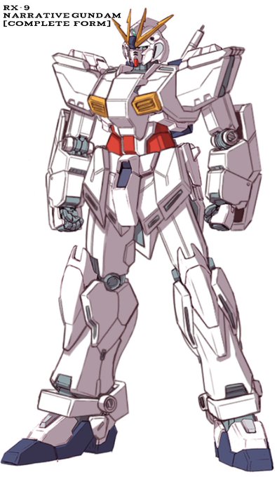 ナラティブガンダムのtwitterイラスト検索結果