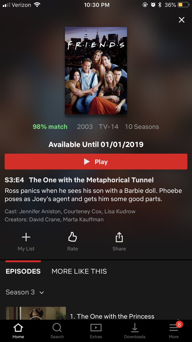 first Netflix took off OTH now Friends... what a disaster