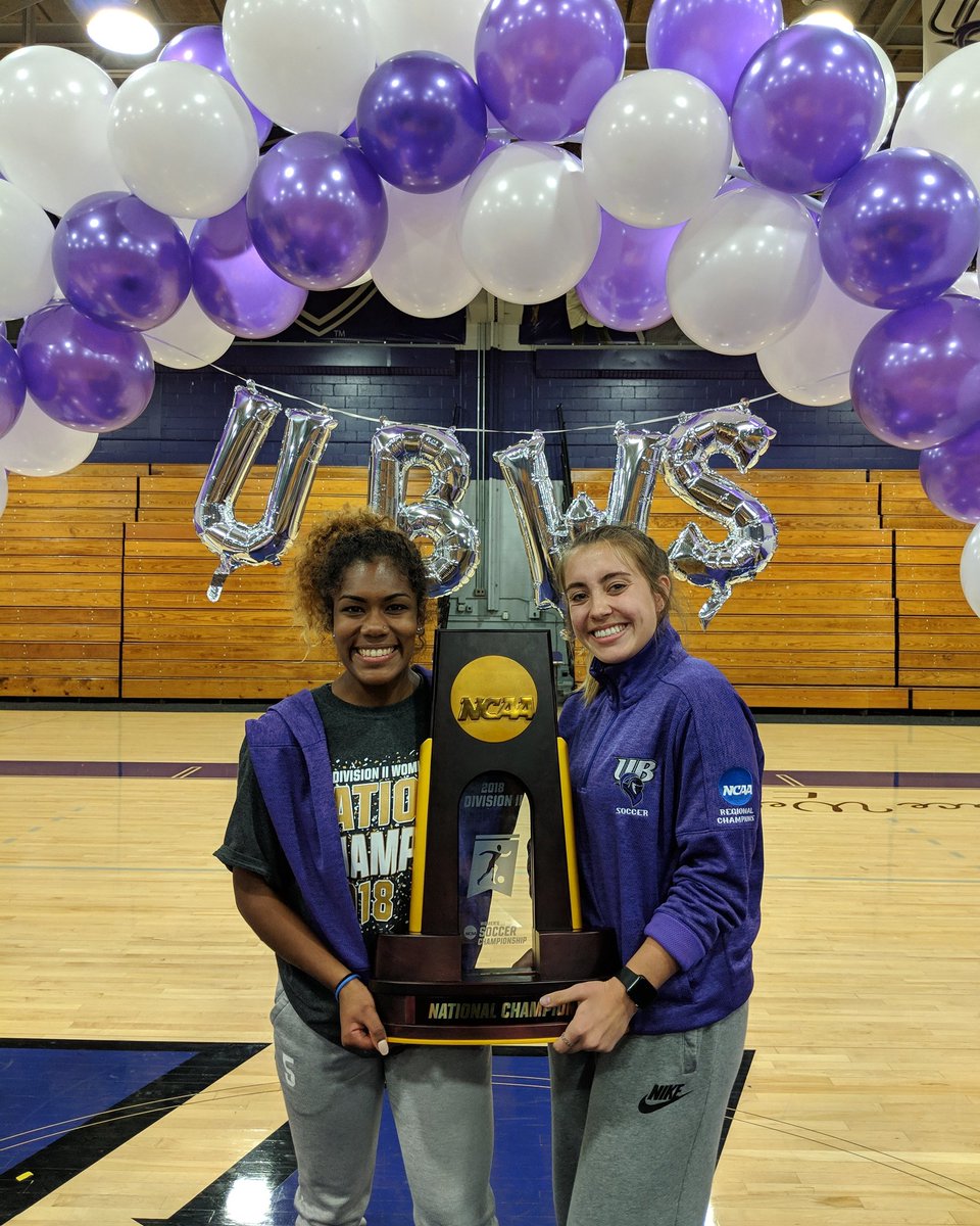 UBwlax's tweet photo. BEYOND proud of our two sport athletes ⚽🥍 & the @ubwsoccer team!! "Cause I got a really big team, and they need some really big rings💍" #nattychamps #ubws #ubwlax #inspiregreatness https://t.co/AHhddZ560g
