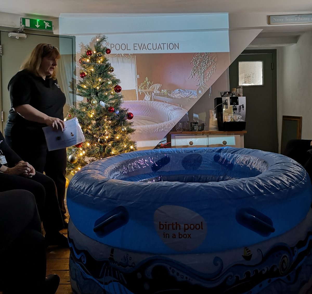 MESHstudyday's tweet image. The pub is looking very festive at today's study day for #communitymidwives dealing with emergencies at a #homebirth
