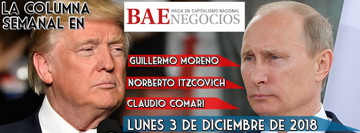 NKGenIntermedia's tweet photo. "El G20 en la era de Antón Pirulero" Titulo de la columna en BAE Negocios de Guillermo Moreno, Claudio Comari y Norberto Itzcovitch. El último intento por salvar la globalización y requiem al G-20. Podes Leerla aqui: https://t.co/9lDfdLA2Ko https://t.co/Xx8qQlGbkZ
