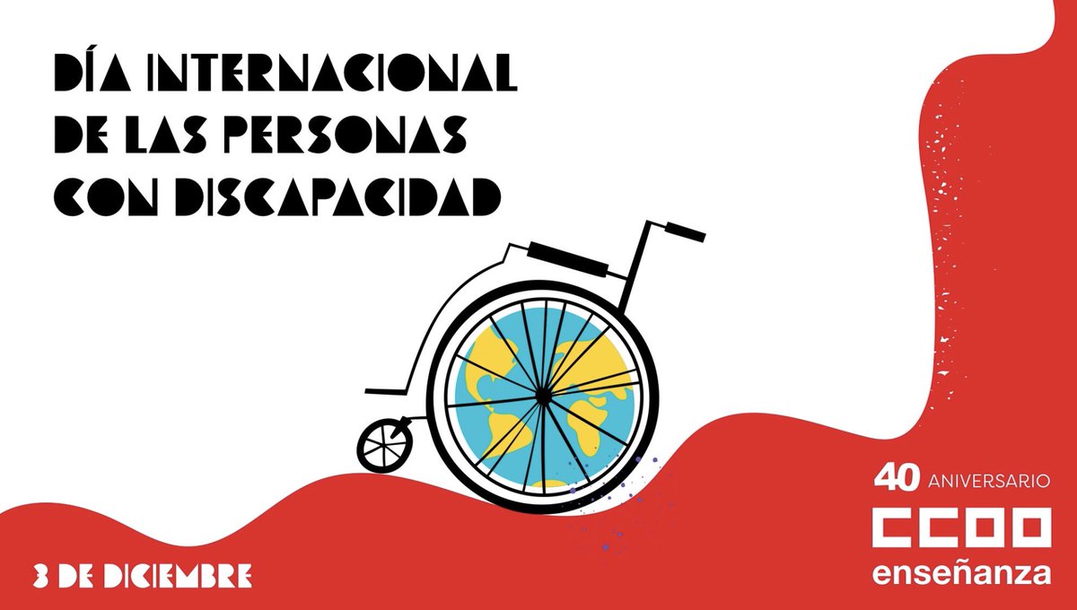 SGdeFECCOO's tweet photo. Resaltamos la valiosa contribución que las personas con discapacidad aportan al conjunto de la sociedad. También un día de reconocimiento a todas y todos los profesionales de la educación que contribuyen a que sea posible 👉🏽 https://t.co/fcl1y1xPl9 #DiaInternacionalDiscapacidad https://t.co/cx9fconyND